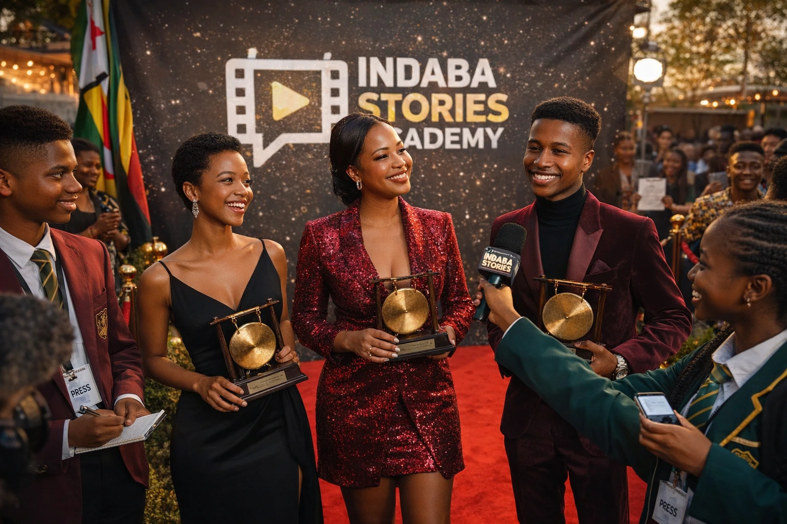 Premium school awards night moment